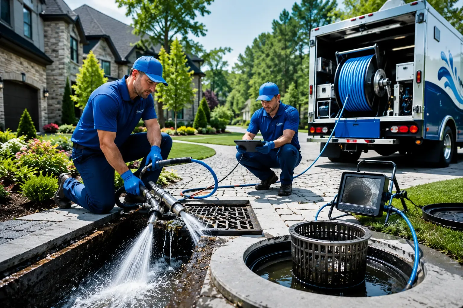 Local outdoor drain cleaning professionals in Bellflower, IL